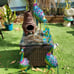 Peacock garden decor (each)
