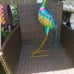 Peacock garden decor (each)