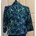 Croft & Barrow Large black stretch dress and Le Suit 12P flower 3 button jacket