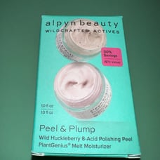 Alpyn Beauty DUO Huckleberry Acid Polishing Peel & Plant Genius Melt Moisture
