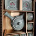 Commemorative celadon tea cup & saucer republic korea