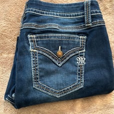 Miss Me Sailor Flare Jeans Size 33/33