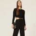 ✨ NWT Revolve x LPA Black Knit Ribbed Cut Out Jumpsuit Romper