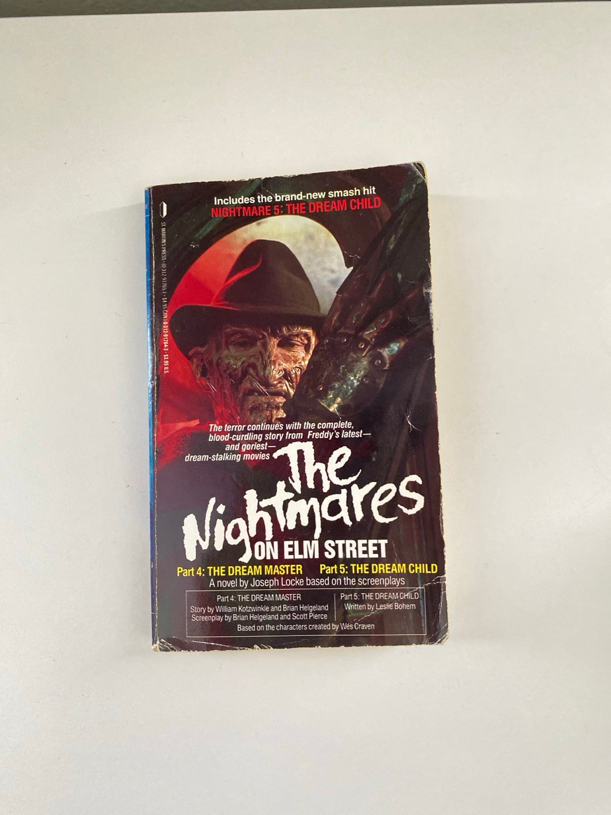 Rare The Nightmares on Elm Street Book