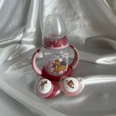 Rare Nuk Bambi Sippy cup and pacifier bundle