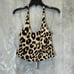SANCTUARY Essential Women's Tan Leopard Print Halter Top SZ L