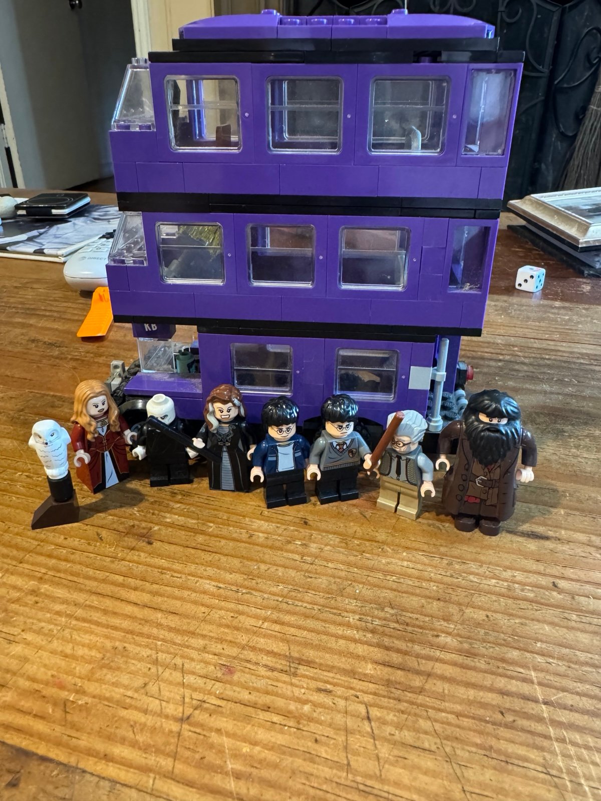 LEGO Harry Potter 4866: The Knight Bus, Incomplete W/ Mini Figures Harry Potter
