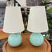 2 kate spade aqua lamps