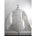 Nike Trench Coat Womens Medium White Oversized Quilted Repel MSRP 165 FB8732-13