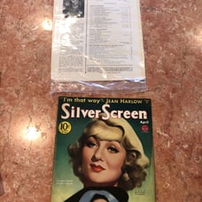 silver screen magazine jean harlow