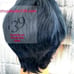 Runwaystar celebrity 100% human blue wig