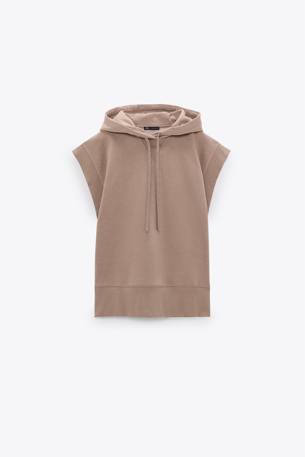 Zara Hooded Plush Vest (S)