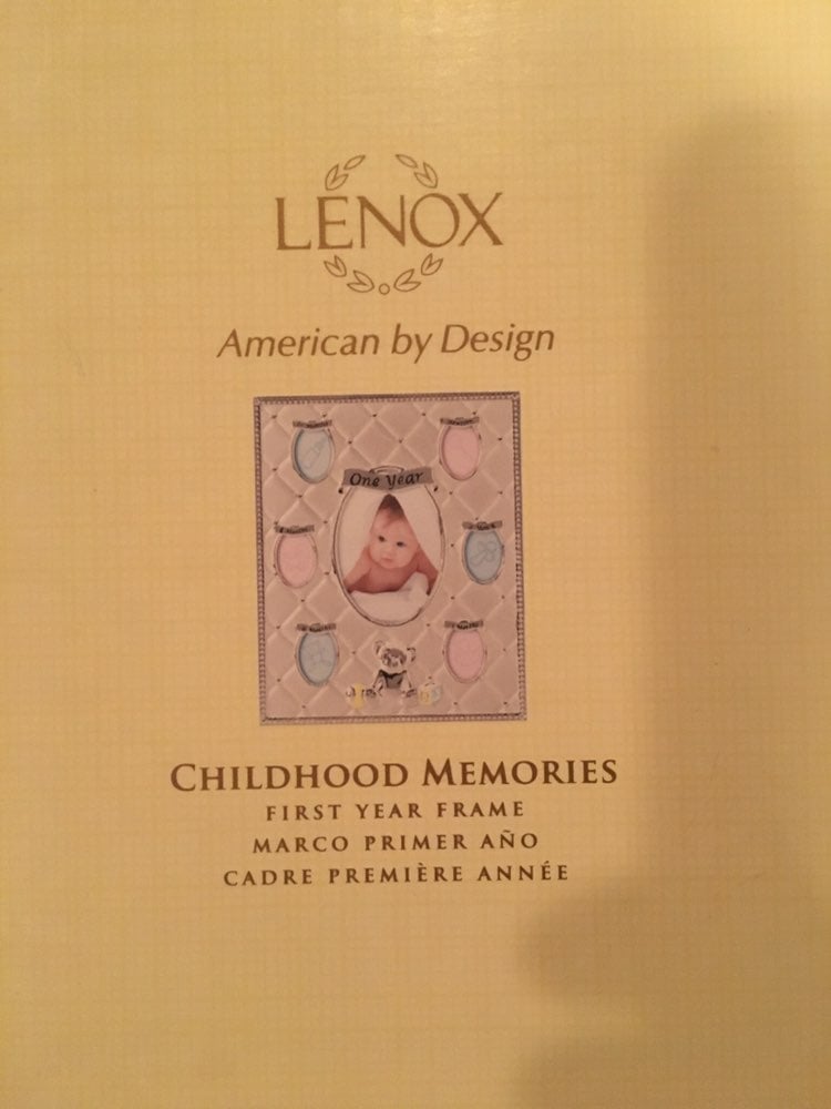 Lenox childhood picture frame