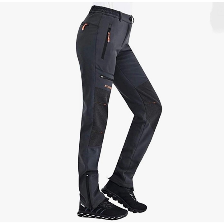 postropaky Black Snow Ski Hiking Insulated Waterproof Pants 8 Regular Medium