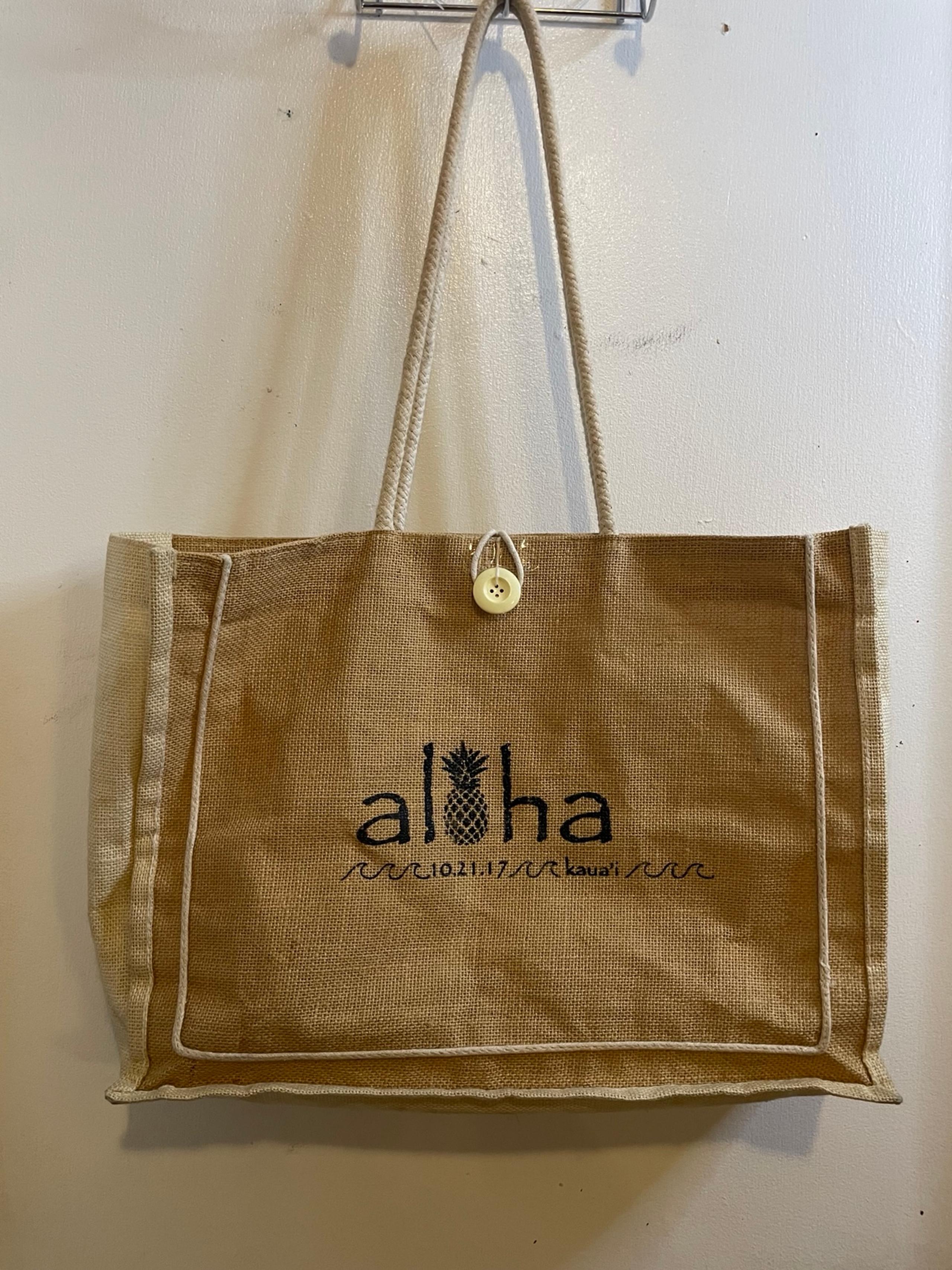 Aloha Hawaii beach bag