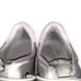 Joie Diata Hook & Loop Silver Satin Casual Sneakers Women's 8.5