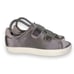 Joie Diata Hook & Loop Silver Satin Casual Sneakers Women's 8.5