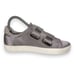 Joie Diata Hook & Loop Silver Satin Casual Sneakers Women's 8.5