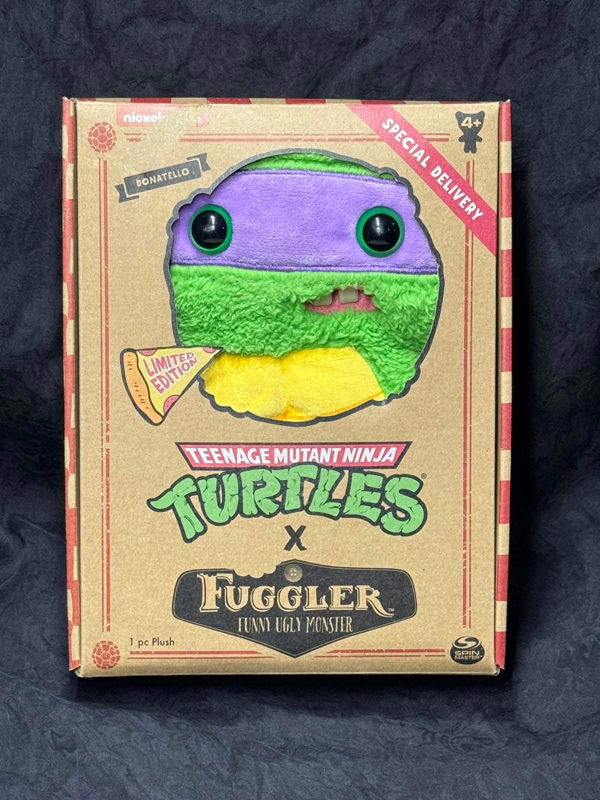 Teenage Mutant Ninja Turtle Donatello Glow In The Dark Fuggler Made In U.K.