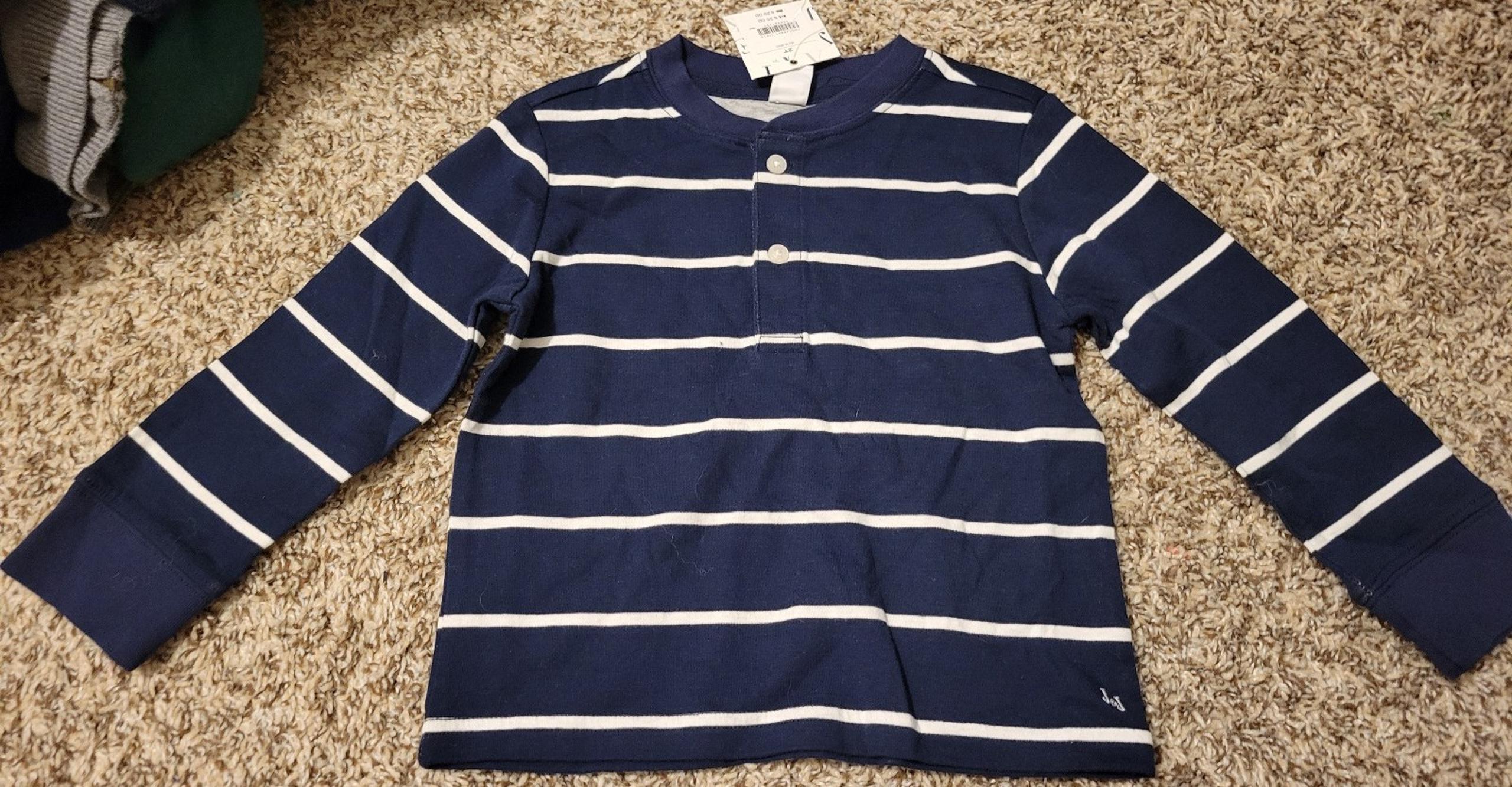 Janie and Jack Toddler Boys Long Sleeve Size 2T