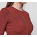 Good American RIBBED LONG SLEEVE BODYSUIT