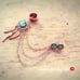 Rainbow Dreamcatcher Ear Cuff Earrings