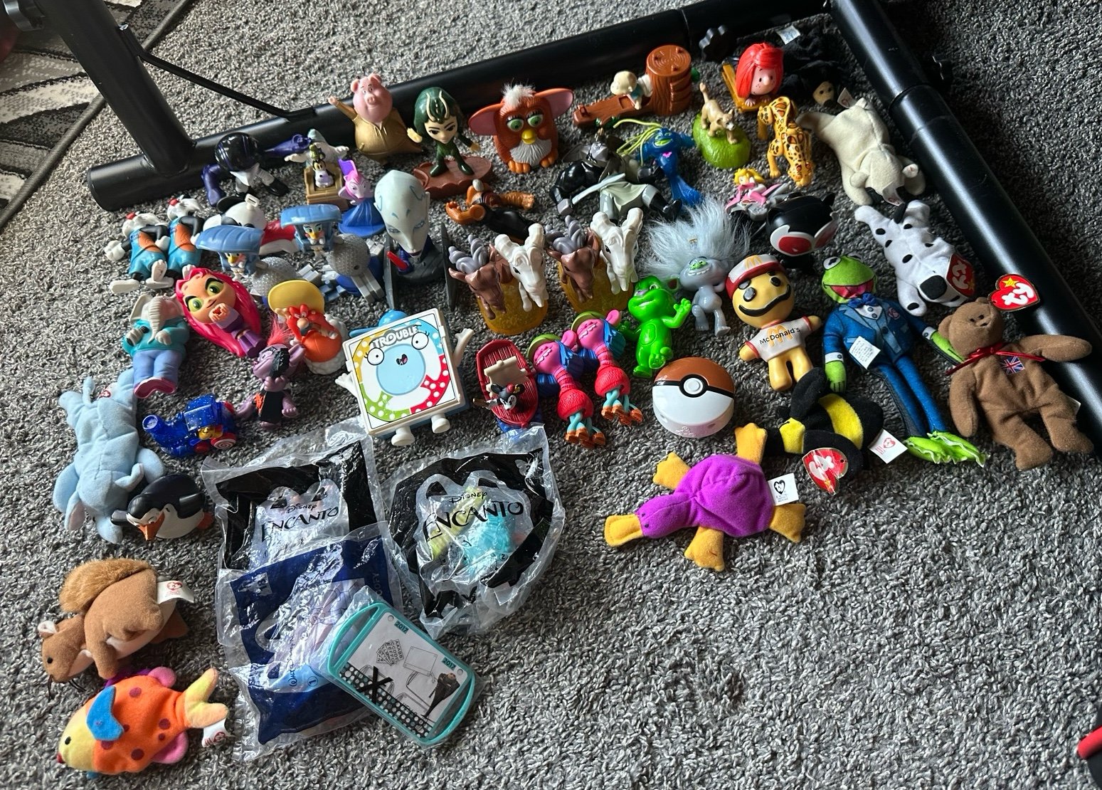 McDonald fast food toy lot vintage ty beanie babies mixed lot