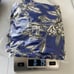 EUC Bardot women’s Petra halter electric blue floral high low sundress dress XS