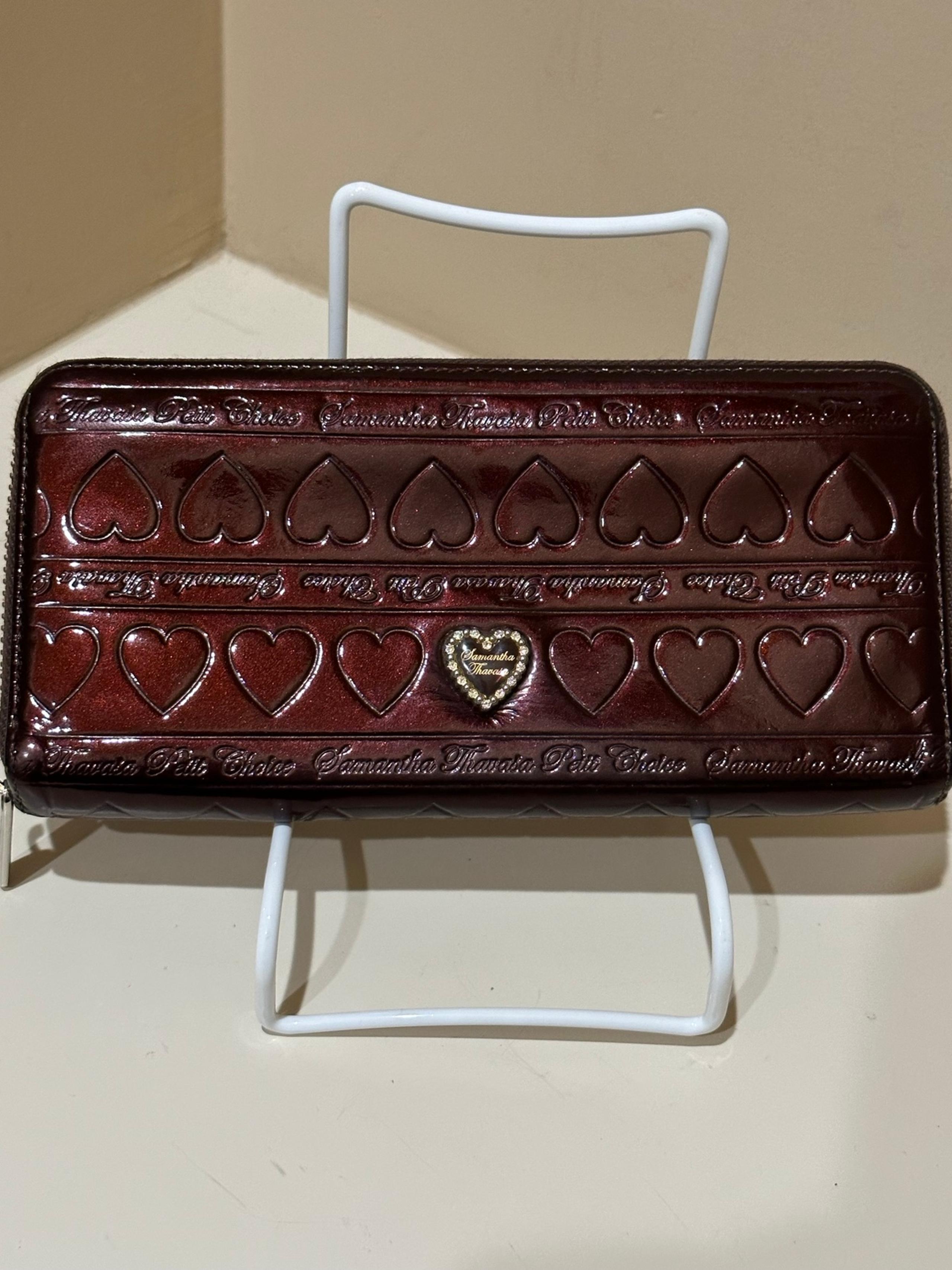 Samantha Thavasa Heart embossed long Wallet