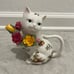 Royal Albert, Kitten Teapot, Old Country Roses Pattern New In Box