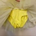 Weissman Dance costume Yellow Sequins tutu ballet dress 11981 SC small child 6