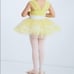 Weissman Dance costume Yellow Sequins tutu ballet dress 11981 SC small child 6