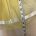 Weissman Dance costume Yellow Sequins tutu ballet dress 11981 SC small child 6