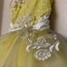 Weissman Dance costume Yellow Sequins tutu ballet dress 11981 SC small child 6
