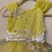 Weissman Dance costume Yellow Sequins tutu ballet dress 11981 SC small child 6