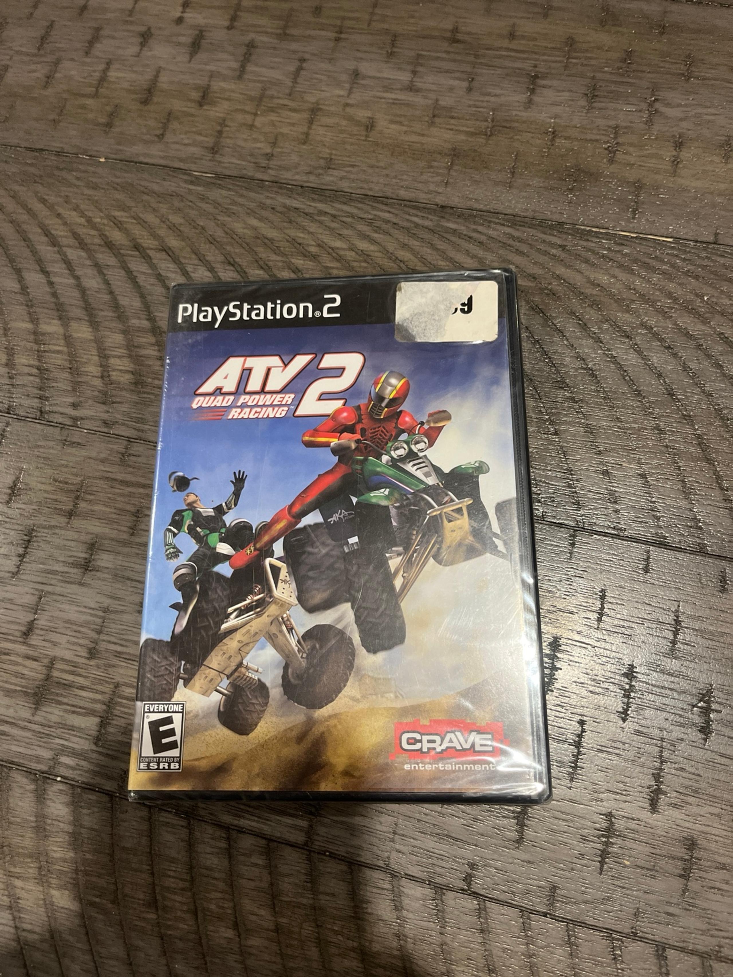 Atv quad power racing brand new sealed ps2