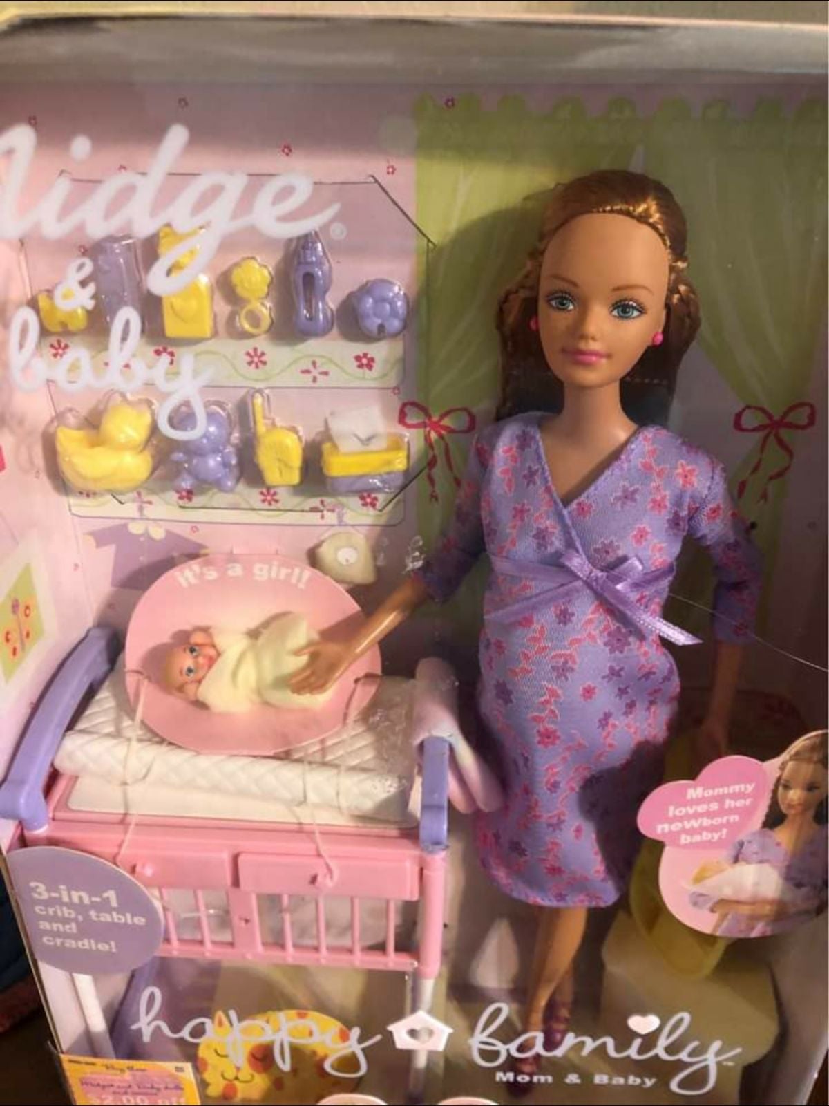 Barbie vintage Midge and baby