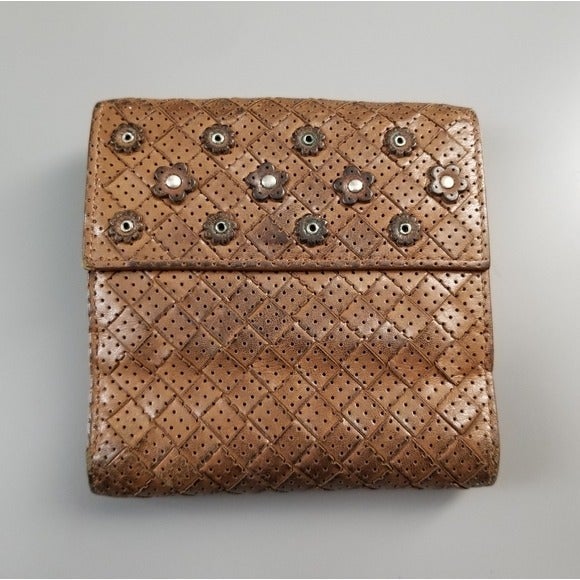 BOTTEGA VENETA Long Leather Bifold Wallet Italy