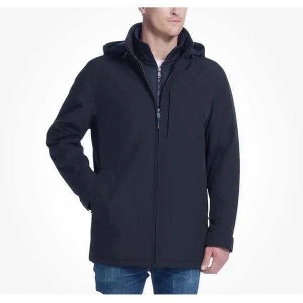 NWT Weatherproof Men’s Ultra Tech Jacket Black Size M