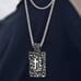 925 Sterling Silver Cubic Zirconia Initial Pendant, UU1P6A6174