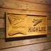 New MILLER High Life 3D Wooden Signs