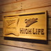 New MILLER High Life 3D Wooden Signs