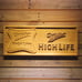 New MILLER High Life 3D Wooden Signs