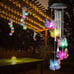 Solar Wind Chimes, Solar Butterfly Wind Chimes, Outdoor Solar Wind Chimes