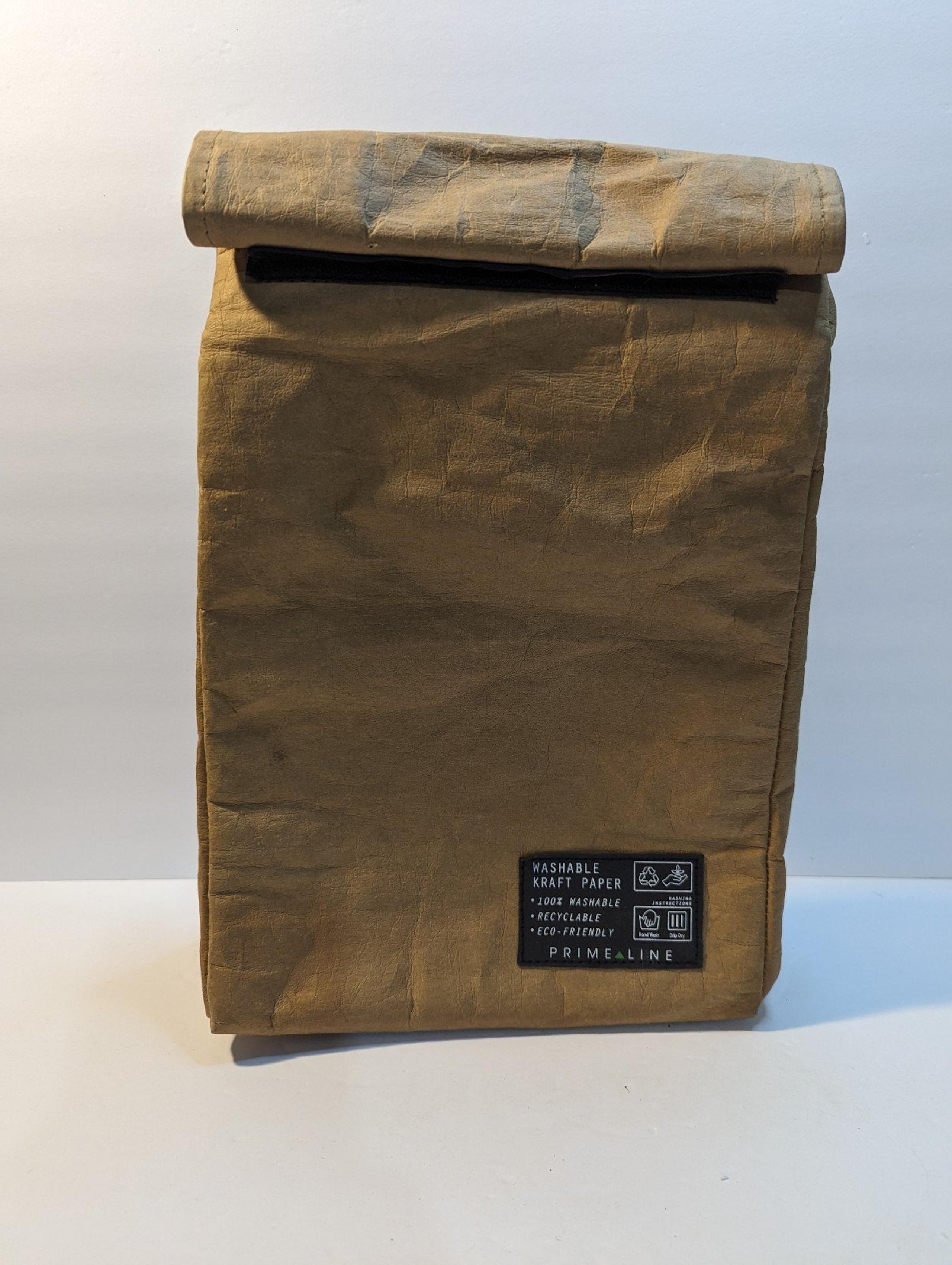 Prime line washable Kraft paper cooler bag