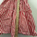 Lusana Rosa Poplin Sleeveless Tiered Mini Dress Marlo Stripe Women's XS