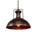 Copper Tone Industrial Pendant Light Nautical Beachy Farmhouse Home Restaurant