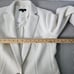 Ann Taylor Blazer Womens 10 White Jacket Wool Blend Tailored Structured Fit New