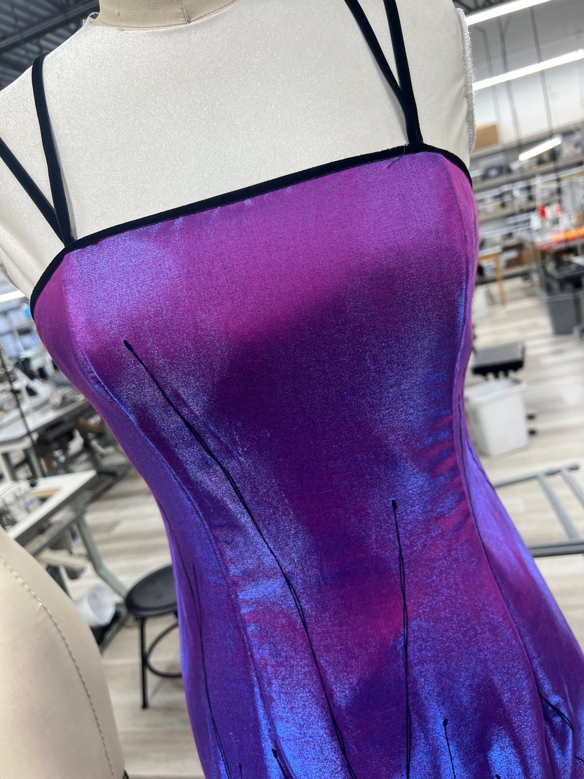 Iridescent Y2K Gown 4