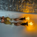 Set of two plug in lights